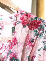 Load image into Gallery viewer, PINK PLUMETI Chiffon Kimono
