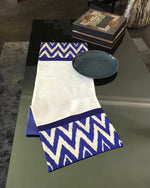 Load image into Gallery viewer, Linen &amp; Silk Ikat Table Runner
