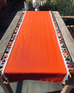 Load image into Gallery viewer, Table Runner with Colored Tassels
