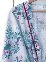 Load image into Gallery viewer, PEARL FLORAL Satin Kimono
