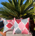 Load image into Gallery viewer, Set of 2 Silk Ikat Cushion Cover
