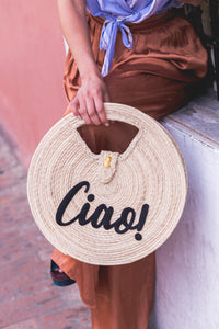 Handmade CIAO! Circle Bag