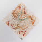 Load image into Gallery viewer, Hand-Painted CENTAUR EARTH Art Scarf
