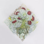 Load image into Gallery viewer, Hand-Painted FLORA Art Scarf

