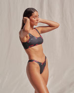 Load image into Gallery viewer, Black FLABIA Scoop Bikini
