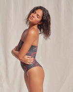 Load image into Gallery viewer, Black NYLAH Bandeau One-Piece
