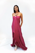 Load image into Gallery viewer, Halter Drape Dress
