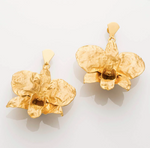 Load image into Gallery viewer, Dendrobium Orchid Maxi Earrings
