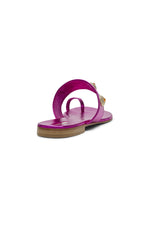 Load image into Gallery viewer, Handmade UNI Jeweled Flat Sandals - Pink
