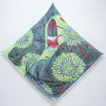 Load image into Gallery viewer, Hand-Painted DAME DAHLIA Art Scarf
