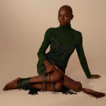 Load image into Gallery viewer, Handmade Silk Macramé LENA Dress
