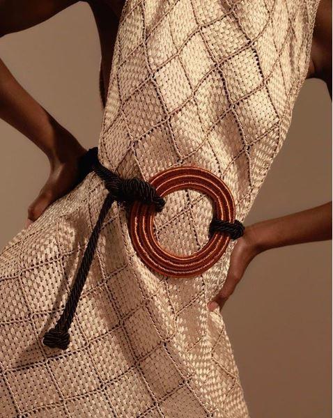Handmade Silk Macramé CALEYA Dress