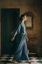 Load image into Gallery viewer, BLUE LAGOON Kimono Dress
