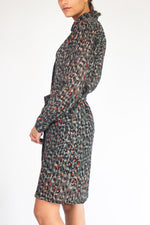 Load image into Gallery viewer, INGRID Dress with Leo Print
