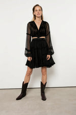 Load image into Gallery viewer, NIGHT BELONGS TO LOVERS Short Lace Dress
