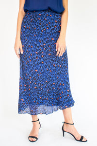 VICTOIRE Skirt with Leo Print